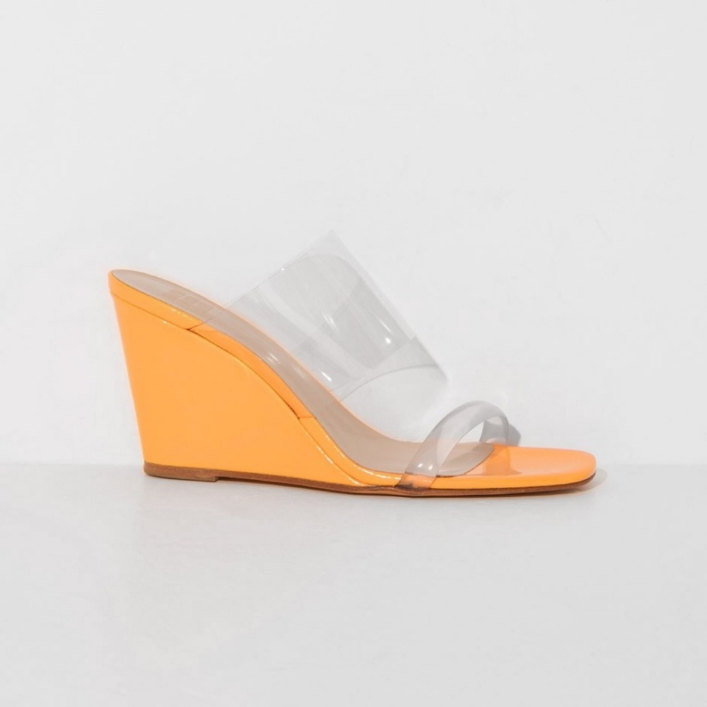 Maryam Nassir Zadeh Olympia wedges in Mango IT38.5